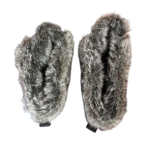 Khombu Slope Winter Boots Women's Ladies Size 11 Waterproof Suede Faux Fur Black