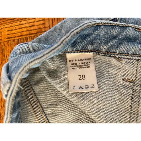 Just Black WIDE LEG EASY POCKET JEANS 28