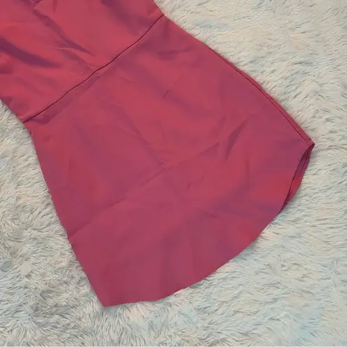 TCEC Sleeveless Pink Mini Dress Women’s Small – Lined, Hidden Back Zipper