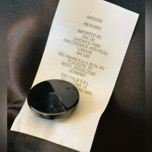 Dennis Basso Printed Twill Button Front Jacket - Leopard Print - Size S