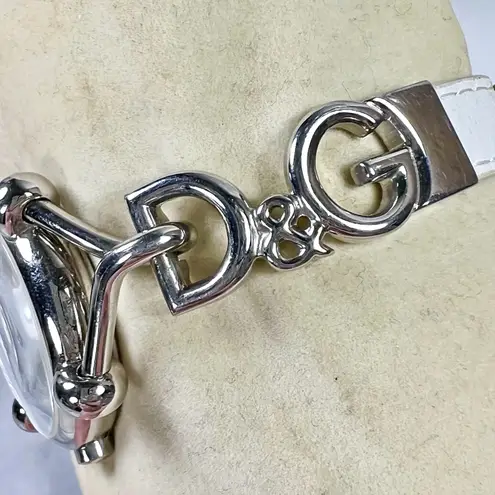 Dolce & Gabbana Silver Crystal Logo Watch