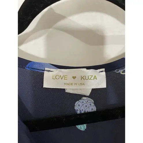 LOVE KUZA COSMETIC DRESS Size Large Blue
