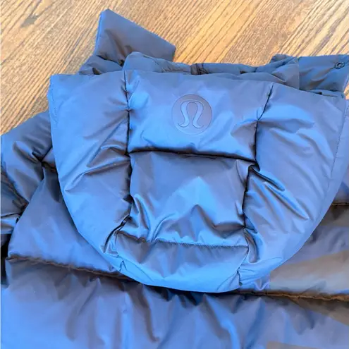 Lululemon  Wunder Puff Jacket Wordmark True Navy size 4 NWOT RARE - Image 14