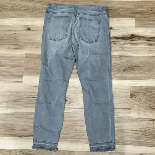 Pistola Grey Cropped Raw Hem Jeans Women’s 29