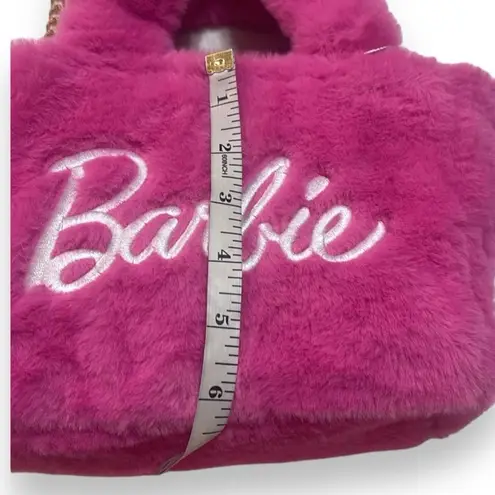 Barbie & Skinnydip London Collaboration Pink Furry Crossbody RARE Purse Bag