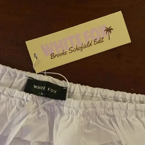 White Fox Boutique  White Ruffled Skirt - Image 2