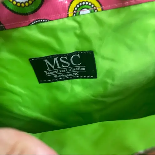 MSC Mainstreet Collection 14x14x4” Tote w/Handles Colorful Bag Light Wright