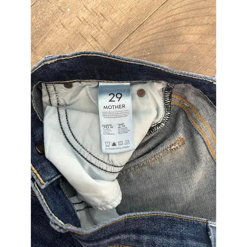 MOTHER Denim MOTHER The Runway Skinny Flare Jeans in Flowers from the Storm Women’s size 29