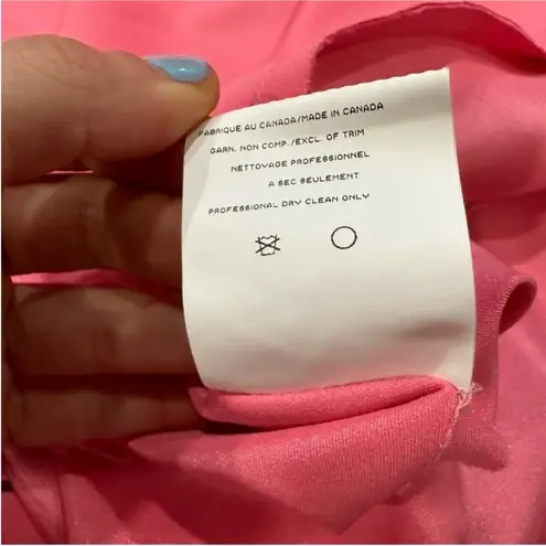 Scene Y2K Pink Back Cut Out Gown Size 5/6