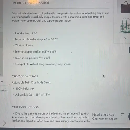 Build Your Zip Top Brown Leather Tote Bag