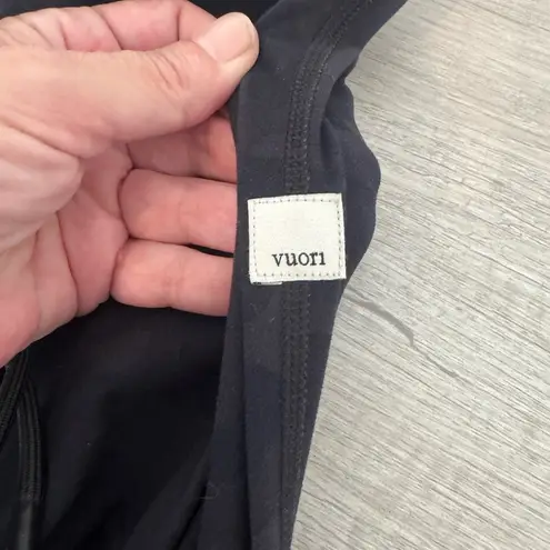 Vuori Daily Legging Drawstring Black Camo 7/8 Length High Rise NO SIZE TAG