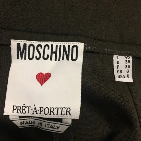Moschino Wool Pants CAREER Trousers
