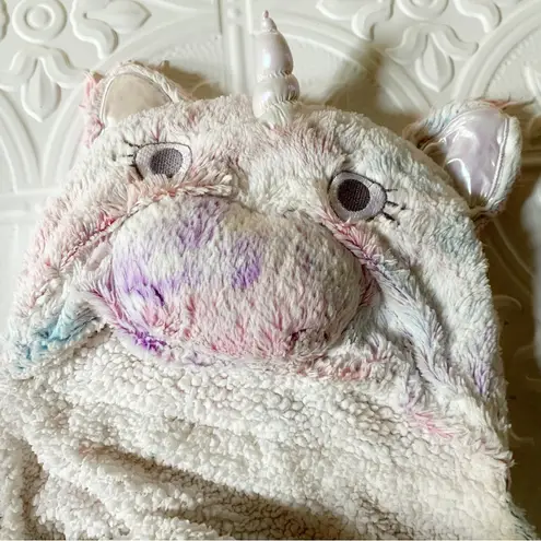 Members Mark Unicorn Cozy Plush Hooded Critter WRAP Animal
