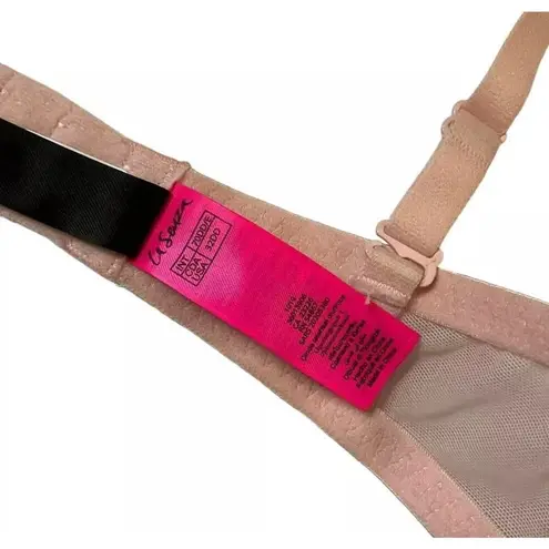 La Senza Diva Bra Peach Lace Multiway Strap Women's Size 32DD | 10D-771