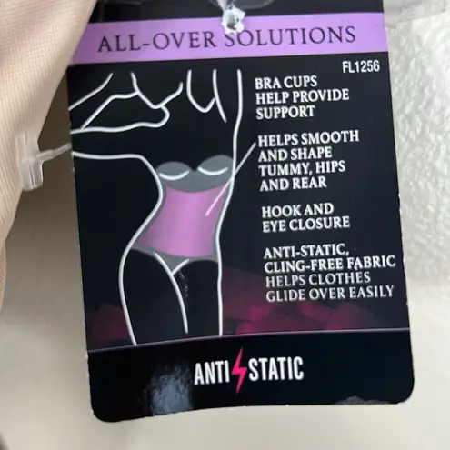 Maidenform NWT Cream Ultra-Firm Convertible Body Shaper Womens 34C Neutral