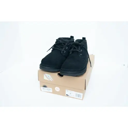 UGG - Women's Neumel Black Suede Ankle Booties