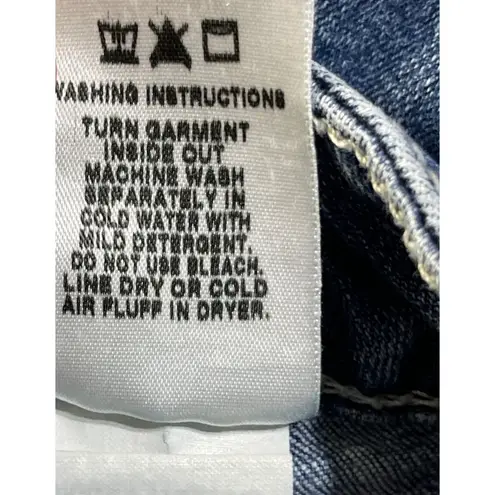 Cruel Women JR's Jeans White Stitch Pocket 7L Mackenna Low Rise Blue Size undefined