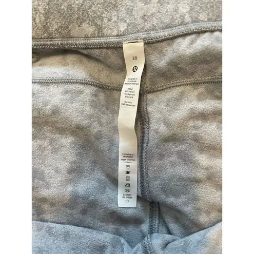 Lululemon Jogger Ready‎ to Rulu Crop Size 20 Speckle Spritz Jacquard Rhino Gray - Image 7