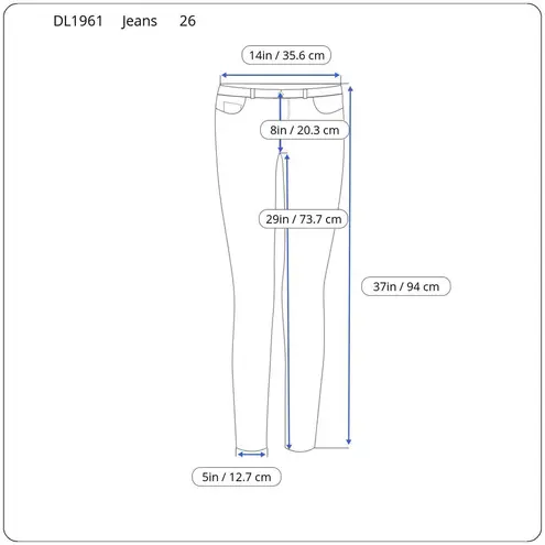 DL1961 Womens Jeans Size 26 Emma Power Leggings Barbwire Distressed Low Rise Y2K