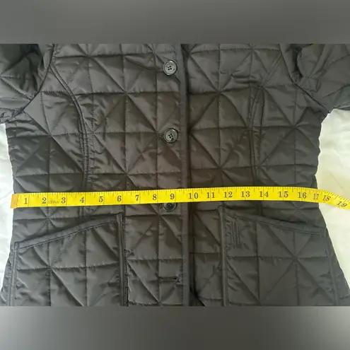 Hobbs London Katie Quilted Coat Black Size 10