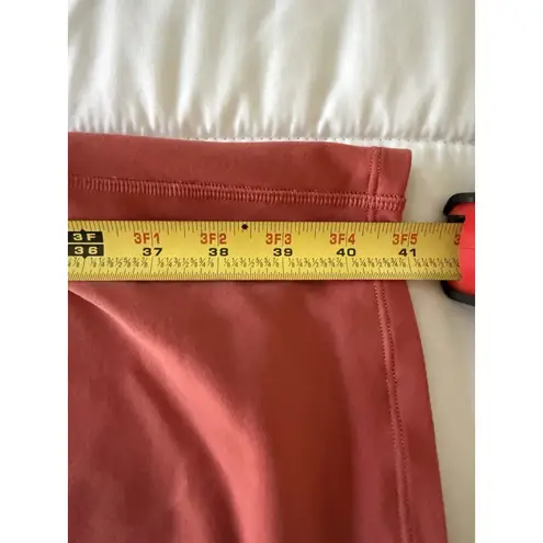 Lululemon Picnic Play Dress 2 Small BRKR Brick Rose Full On Luon Midi Fitted Red