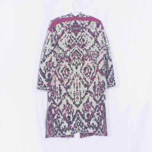 ANTHROPOLOGIE SITA MURT Carina Wool Blend Cardigan Sweater Coat Size 36 White