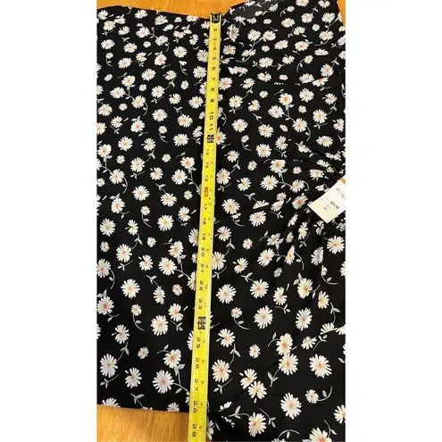 Cooper and Ella  BLACK DAISY FLORAL BLOUSE WOMEN'S SZ 3XL NEW P1-162