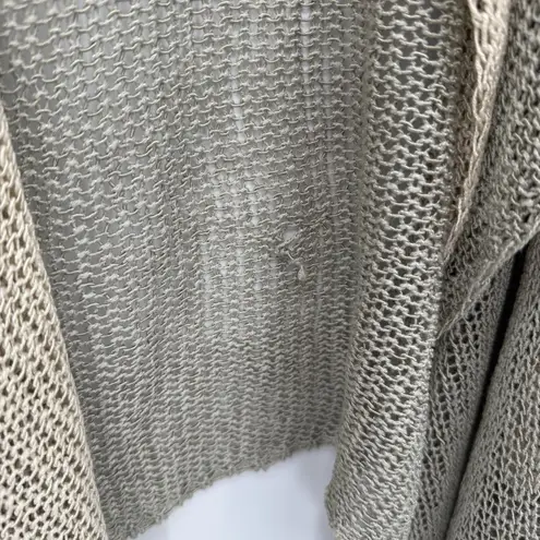 Soft Surroundings Double Layer Boho Open Cardigan Sweater Size XL