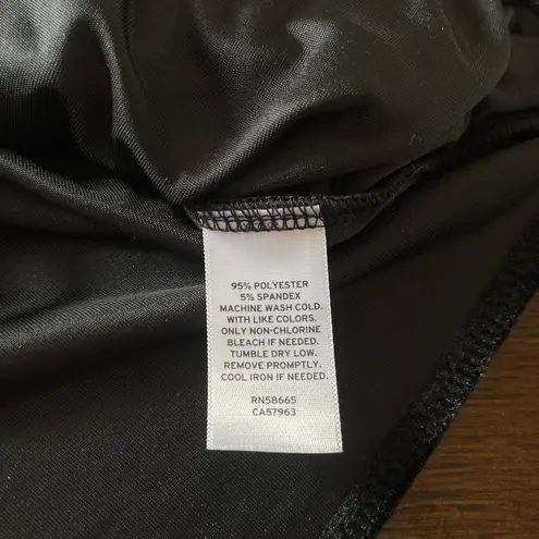 Open Edit Elegant Black Halter Wrap velvetTank Top