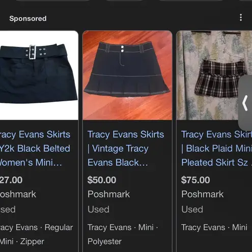 Vintage Pink Checkered Mini Skort 🎀✨ | Tracy Evans NWT Size 7