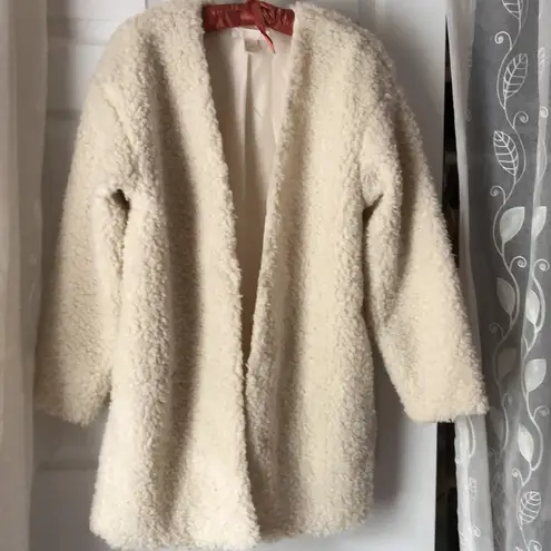 H&M Teddy bear Sherpa jacket coat