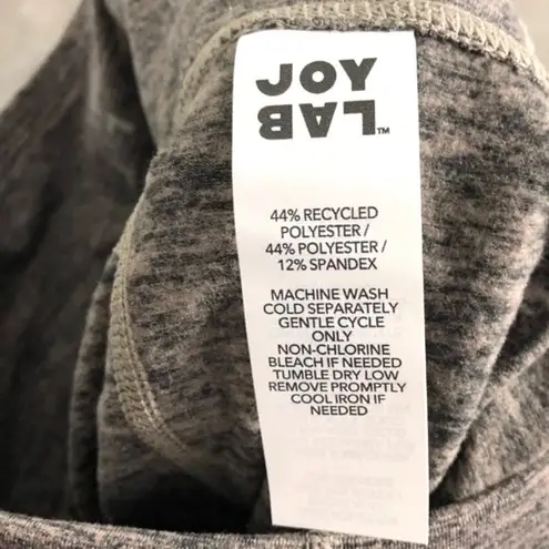 JoyLab New High Waisted 7/8 Length Leggings Brushed Knit Space Dye Brown