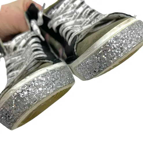 Philippe Model PRSX High Sneaker in Camouflage Military Fuschia Green Size 6 - Image 8