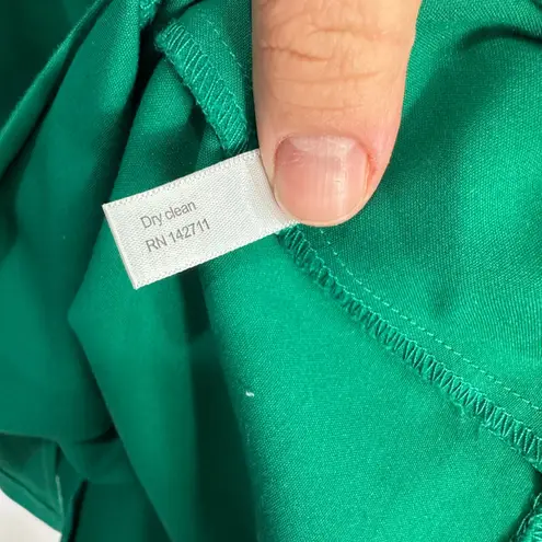 Eloquii Dress 20 Green Sheath Old Money Quiet Luxury Formal Cocktail Wedding