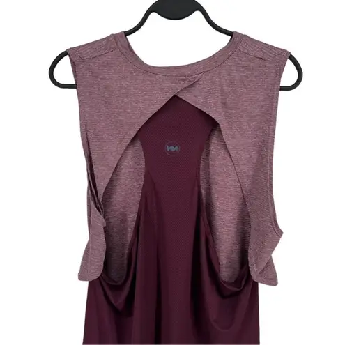 Janji Women’s Run for Bolivia Vista Tank, Purple, Sz Large Purple