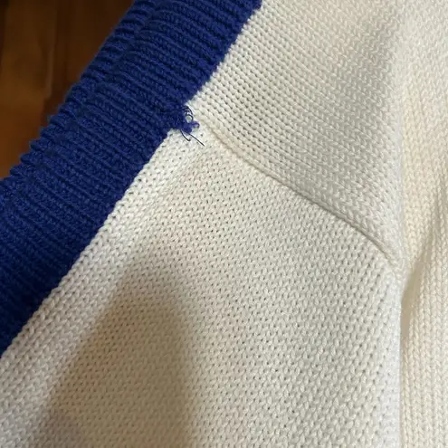 Vintage 80’s Sinthia Szato Marisa Christina Sailboat Embellished Sweater Red Size undefined