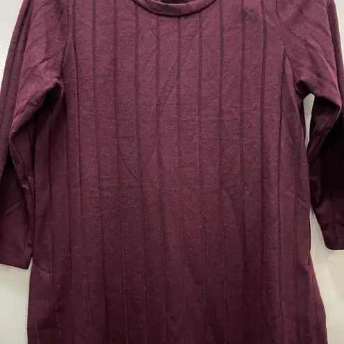 Bobeau NEW Maroon 3/4 Sleeve Sweater Size Medium
