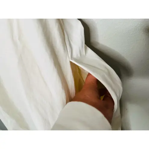 COLOVOS Women's White Tank Tie Front Sleeveless Midi Dress Size 2