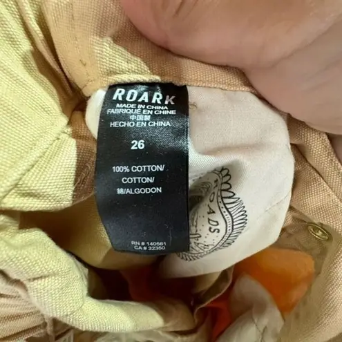 NWT Roark Women’s Passport Pants Camel Caramel Size 26 Size 2 Carpenter Tan