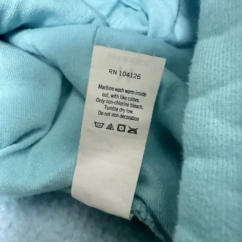 House Of Decks Hoodie Womens Medium Green Pullover Skateboard Streetwear Jumper