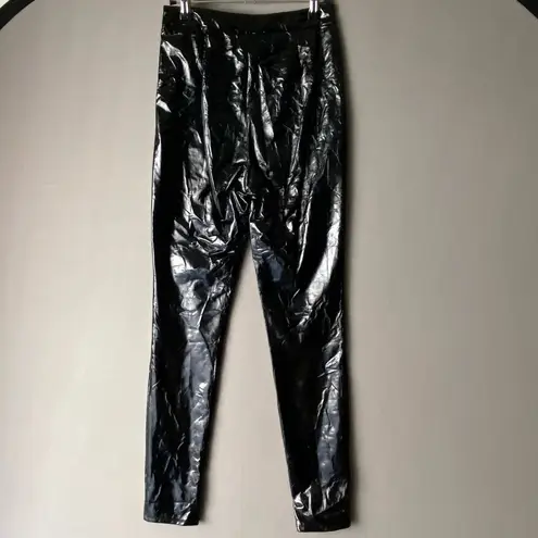 LPA sz S zip patent leather pants