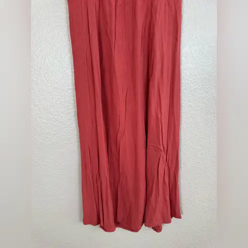 Wilfred Aritzia Fannie Midi Dress in Warm Sienna Red size 4 $148