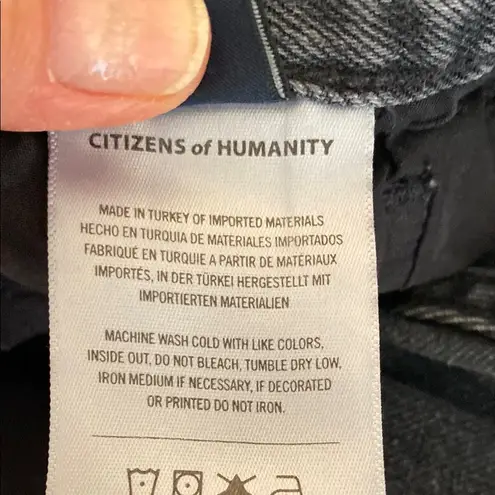 Citizen Gray Daphne Crop Jeans Vintage Style