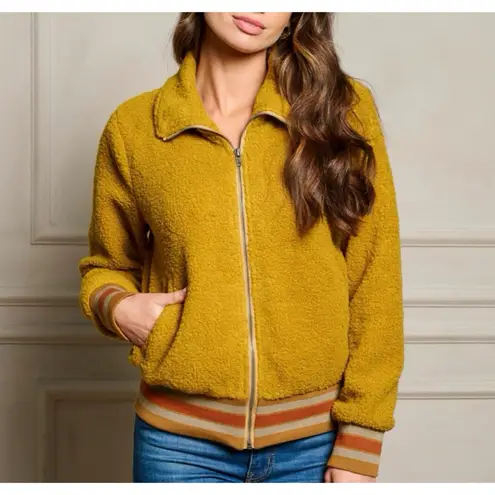 Mystree Zip Up Sherpa Jacket