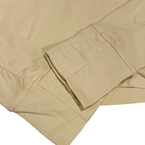 7 Diamonds Beige Long Sleeve Quarter