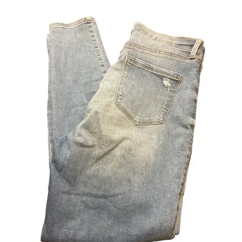 Celebrity Pink Regeneration By  Light Wash Distressed Skinny Jeans Size 13