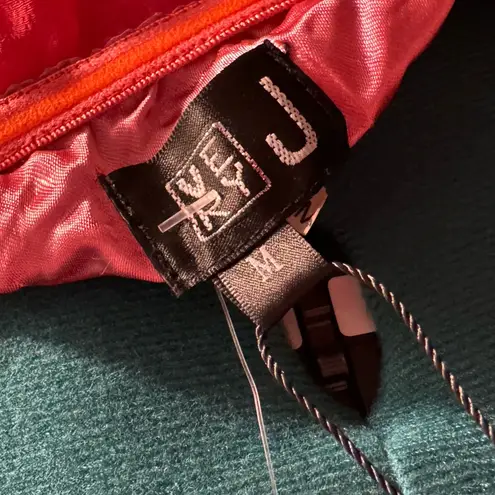 Very J Short strappy dress in vibrant pink, embellished with ruffles