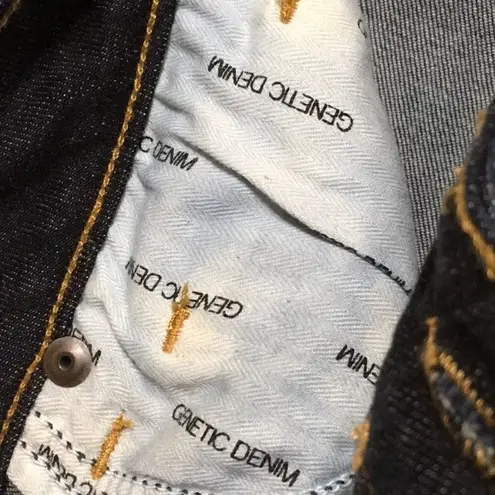 Genetic Denim stretch dark blue jeans. NWOT