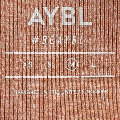 AYBL peach marl motion seamless leggings - medium