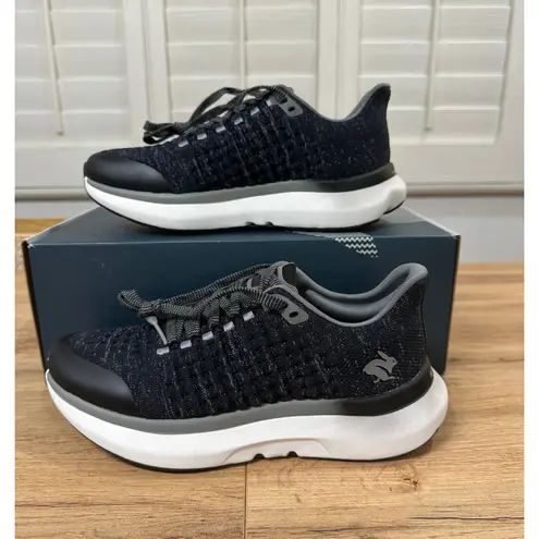 Rabbit Women's Dream Chaser Running Shoe Black Knit Size 9 NIB Neutral Cushioned - Image 3